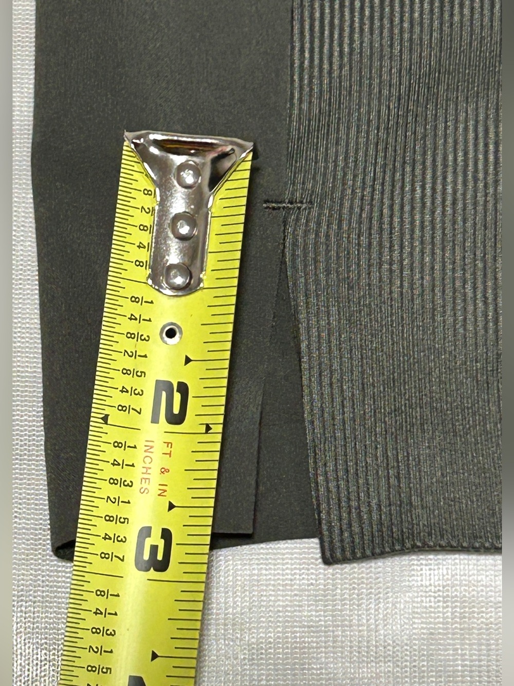 Athleta Women's Olive Green Straight-Leg Pants - Picture 6 of 8